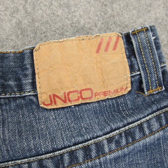 JNCO Boys Jeans W20 Blue Wash Baggy 100%‎ Cotton Medium Rise - Picture 13 of 16